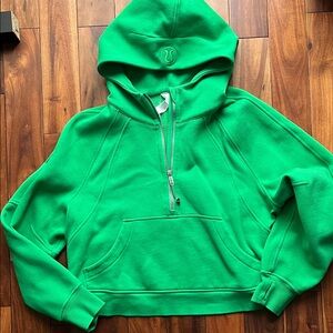 Lululemon Athletica Green Zip-Up Hoodie